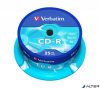 CD-R lemez, 700MB, 52x, 25 db, hengeren, VERBATIM "DataLife"