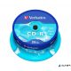 CD-R lemez, 700MB, 52x, 25 db, hengeren, VERBATIM "DataLife"