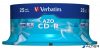 CD-R lemez, Crystal bevonat, AZO, 700MB, 52x, 25 db, hengeren VERBATIM "DataLife Plus"