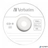 CD-R lemez, 700MB, 52x, 50 db, hengeren, VERBATIM "DataLife"