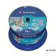 CD-R lemez, nyomtatható, matt, no-ID, AZO, 700MB, 52x, 50 db, hengeren, VERBATIM