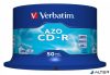 CD-R lemez, Crystal bevonat, AZO, 700MB, 52x, 50 db, hengeren VERBATIM 'DataLife Plus'
