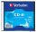 CD-R lemez, 700MB, 52x, 1 db, vékony tok, VERBATIM "DataLife"