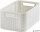 Rattan hatású kosár, 6l, törtfehér, CURVER "Style S"