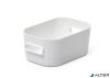 Műanyag tárolódoboz, 0,6 liter, SMARTSTORE "Compact XS", fehér
