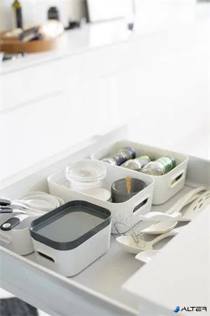 Műanyag tárolódoboz, 0,6 liter, SMARTSTORE 'Compact XS', fehér