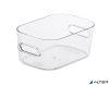 Műanyag tárolódoboz, 0,6 liter, SMARTSTORE "Compact Clear XS", átlátszó