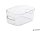 Műanyag tárolódoboz, 0,6 liter, SMARTSTORE "Compact Clear XS", átlátszó