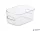 Műanyag tárolódoboz, 0,6 liter, SMARTSTORE "Compact Clear XS", átlátszó