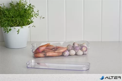 Műanyag tárolódoboz, 0,6 liter, SMARTSTORE "Compact Clear XS", átlátszó