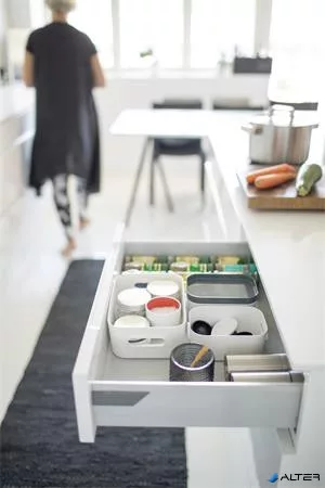 Műanyag tárolódoboz, 1,5 liter, SMARTSTORE 'Compact S', fehér