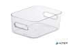 Műanyag tárolódoboz, 1,5 liter, SMARTSTORE "Compact Clear S", átlátszó