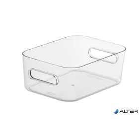   Műanyag tárolódoboz, 1,5 liter, SMARTSTORE "Compact Clear S", átlátszó