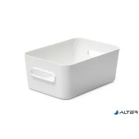   Műanyag tárolódoboz, 5,3 liter, SMARTSTORE 'Compact M', fehér