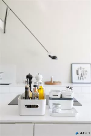 Műanyag tárolódoboz, 5,3 liter, SMARTSTORE 'Compact M', fehér