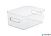 Műanyag tárolódoboz, 5,3 liter, SMARTSTORE "Compact Clear M", átlátszó