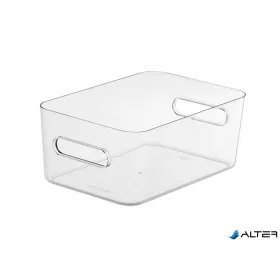   Műanyag tárolódoboz, 5,3 liter, SMARTSTORE "Compact Clear M", átlátszó