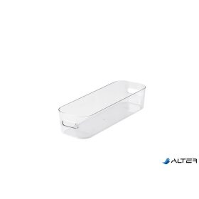   Műanyag tárolódoboz, 1,3 liter, SMARTSTORE 'Compact Clear Slim', átlátszó