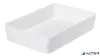Fiókrendező, 30x6x20 cm, SMARTSTORE "Compact", fehér