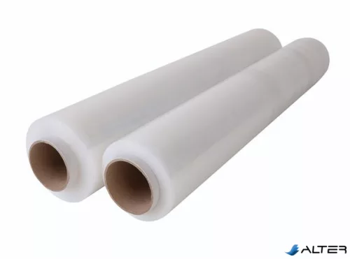 Kézi nyújtható fólia, átlátszó, 0,5m x 113m, VICTORIA FACILITY