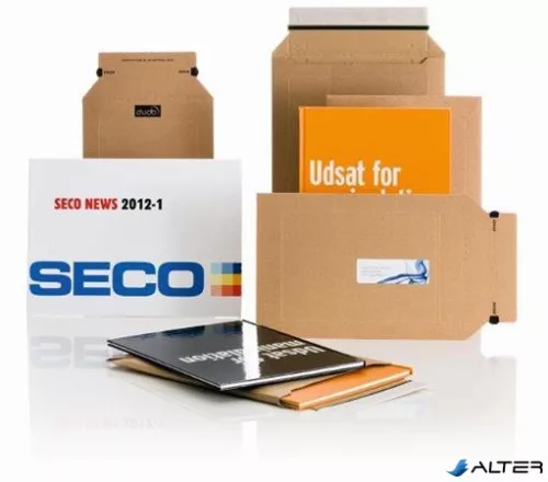 Hullámkarton tasak, A2, 414x570mm / 434x585mm