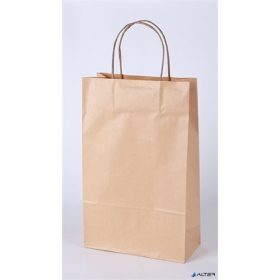 Bortartó papírtasak, 2-es, sodortfüles, natúr