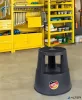 Gurulós polipropilén zsámoly, WEDO, sötétszürke