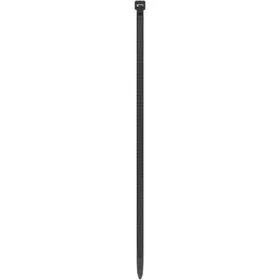   Kábelkötegelő, gyorskötöző, 7,6x300mm, DONAU "Tech", fekete