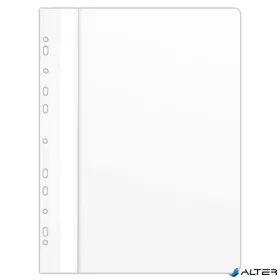 Gyorsfűző, lefűzhető, PVC, A4, DONAU, fehér