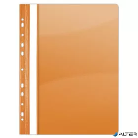 Gyorsfűző, lefűzhető, PVC, A4, DONAU, narancssárga