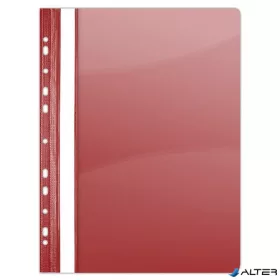 Gyorsfűző, lefűzhető, PVC, A4, DONAU, piros