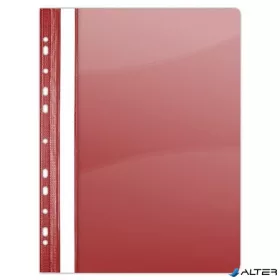 Gyorsfűző, lefűzhető, PVC, A4, DONAU, piros
