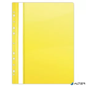 Gyorsfűző, lefűzhető, PVC, A4, DONAU, citromsárga