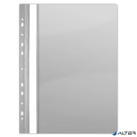 Gyorsfűző, lefűzhető, PVC, A4, DONAU, szürke