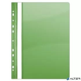 Gyorsfűző, lefűzhető, PVC, A4, DONAU, zöld