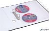 CD/DVD genotherm, lefűzhető, A4, 160 mikron, víztiszta, DONAU