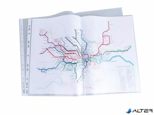 Genotherm, lefűzhető, A3, fekvő, 120 mikron, narancsos felület, DONAU