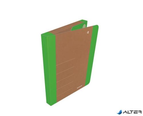 Füzetbox, 30 mm, karton, A4, DONAU 'Life', neon zöld