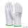 Szerelőkesztyű, PU, DONAU 'Safety', 11/XXL méret, fehér