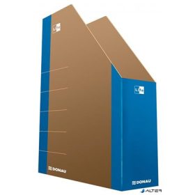 Iratpapucs, karton, 80 mm, DONAU "Life", neon kék