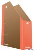 Iratpapucs, karton, 80 mm, DONAU 'Life', neon narancssárga
