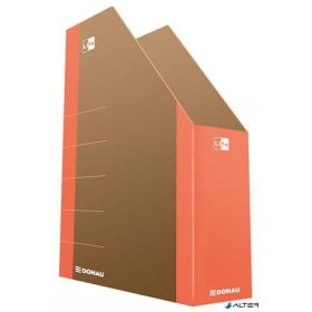   Iratpapucs, karton, 80 mm, DONAU "Life", neon narancssárga