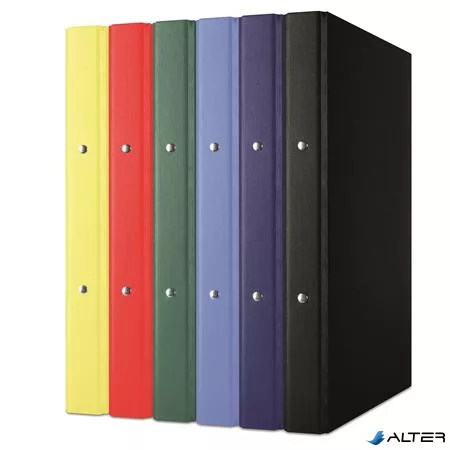 Gyűrűs könyv, 2 gyűrű, 35 mm, A4, PP/karton, DONAU, kék