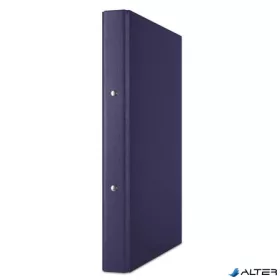   Gyűrűs könyv, 2 gyűrű, 35 mm, A4, PP/karton, DONAU, sötétkék