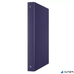   Gyűrűs könyv, 4 gyűrű, 35 mm, A4, PP/karton, DONAU, sötétkék