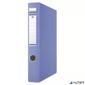   Gyűrűs könyv, 2 gyűrű, D alakú, 45 mm, A4, PP/karton, DONAU, kék