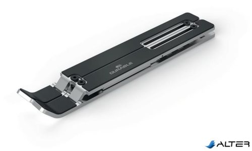 Notebookállvány, asztali, DURABLE "FOLD", ezüst