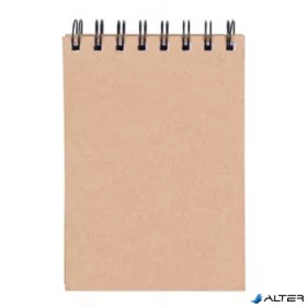   Jegyzetfüzet, spirálozott, A6, vonalas, 80 lap, OFFICE PRODUCTS "Craft"