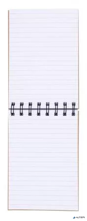 Jegyzetfüzet, spirálozott, A6, vonalas, 80 lap, OFFICE PRODUCTS "Craft"