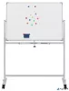 Átfordítható tábla, mágneses kétoldalas, 120x60 cm, OFFICE PRODUCTS